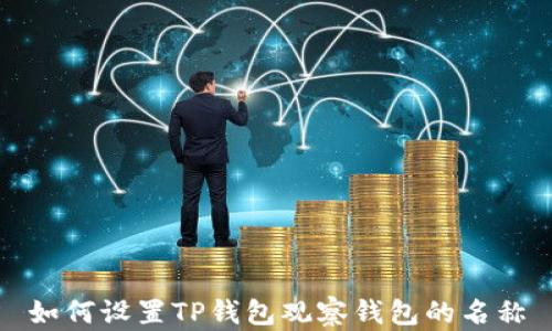 
如何设置TP钱包观察钱包的名称